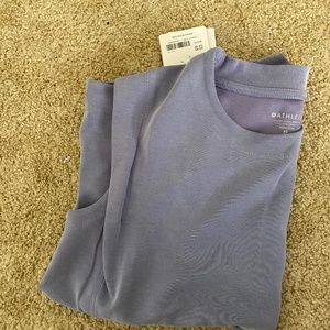 Athleta tank sweatshirt